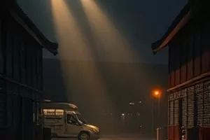 精品剧集《茶馆打烊之后》封面，打烊后倒扣在桌上的茶杯